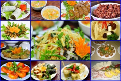 Món chay mùa Vu Lan đa dạng và đắt khách